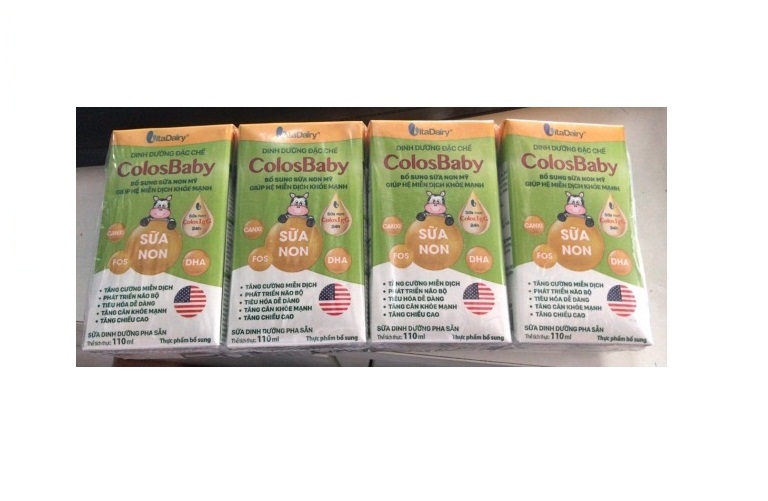 Thùng sữa pha sẵn Colos Baby 110ml (48 hộp x 110ml)