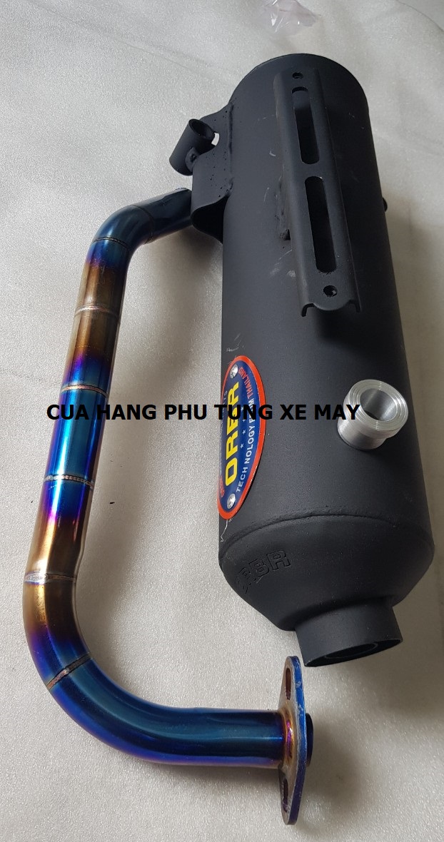 Pô orbr 1.1 kèm cổ titan + tiêu giảm thanh gắn xe vario - air blade - vision - click