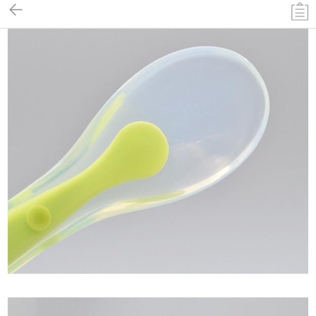 Thìa Silicon Mềm Dẻo cán to