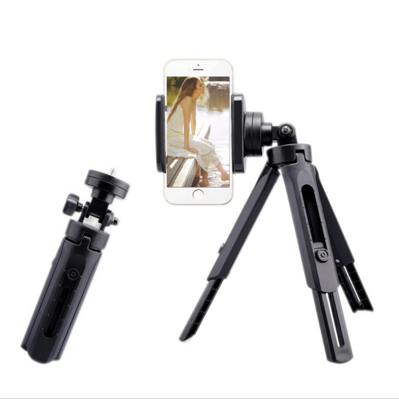 [HCM]Giá đỡ điện thoại 3 chân Tripod MT01 mini (ĐEN)