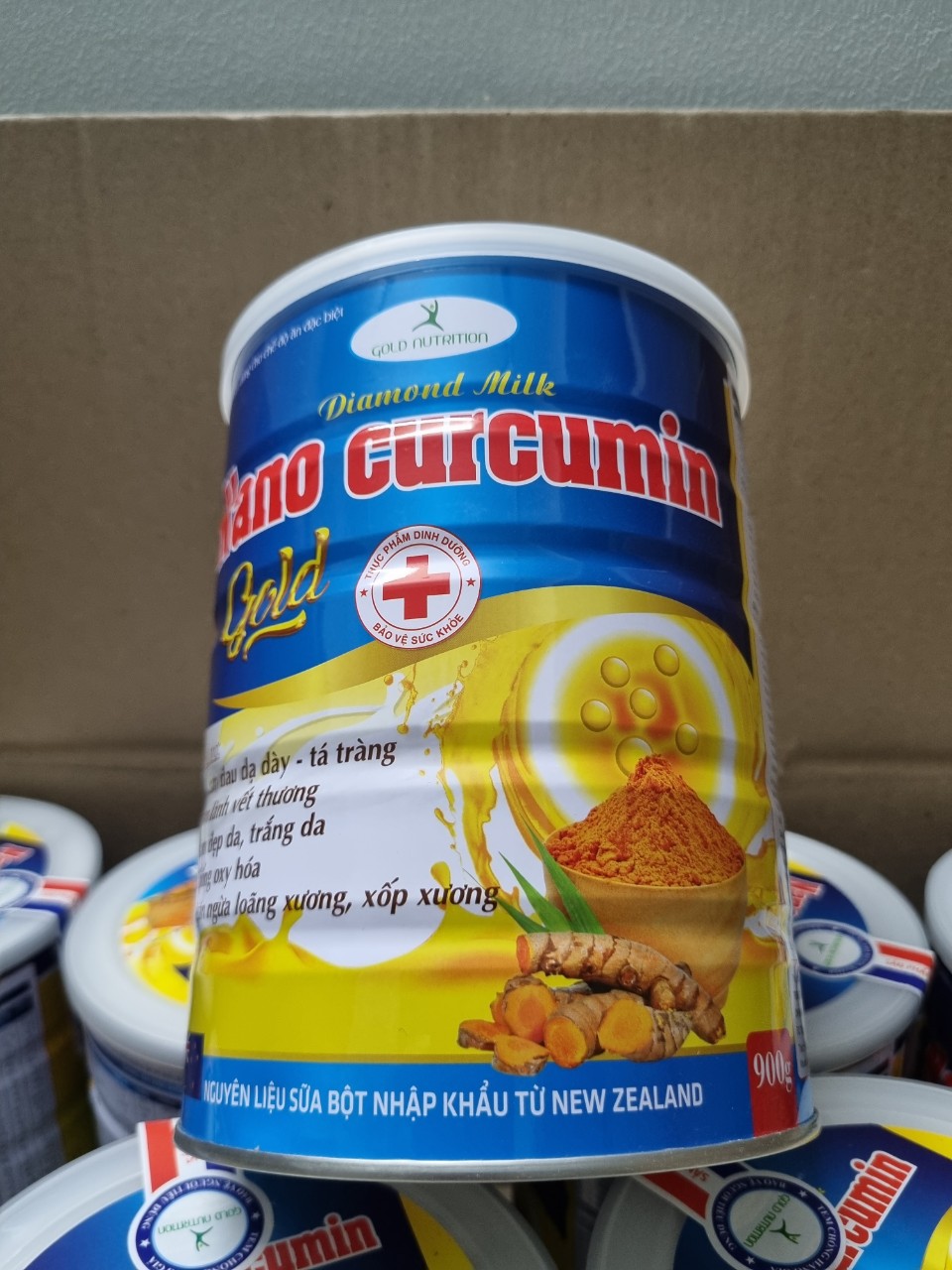 [H900gr] Sữa nghệ Nano Curcumin Gold.HSD 2027