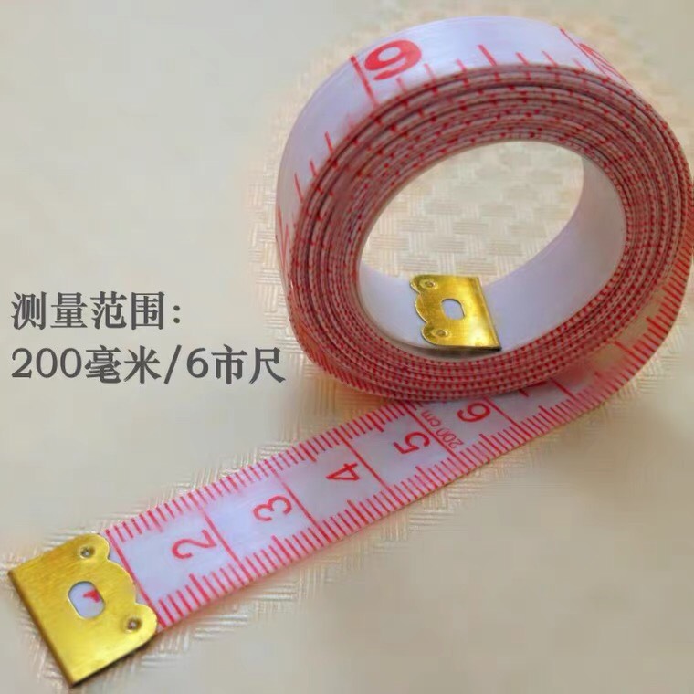 Thước dây cuộn vải đo chiều cao, số đo thước thợ may