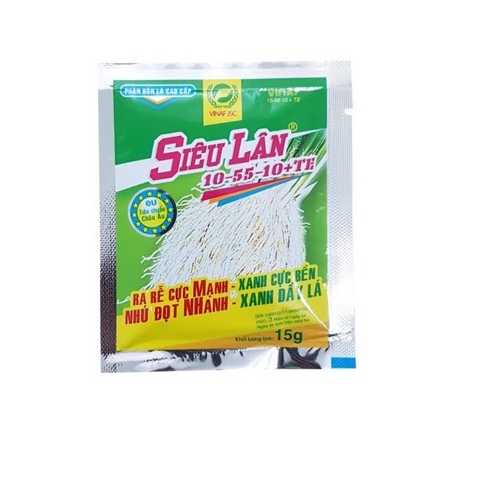[FreeShip] 5 Gói Phân Bón Lá Cao Cấp Siêu Lân (10-55-10+TE)
