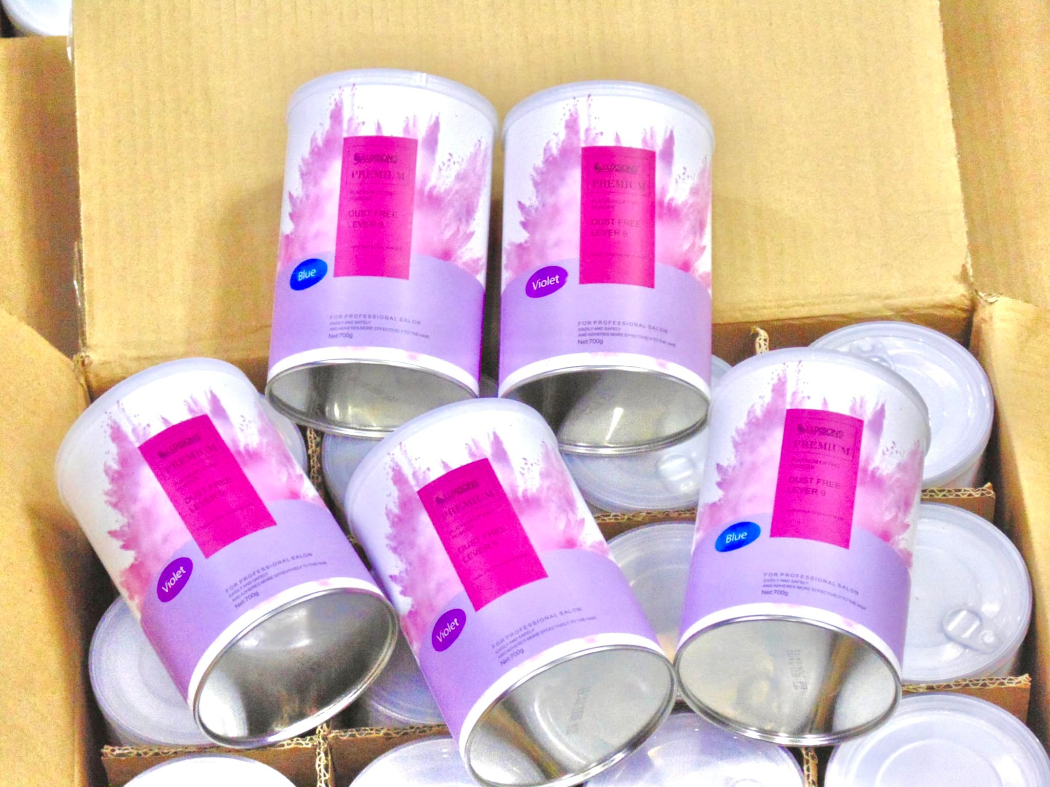 Bột tẩy xanh luxson chuyên dùng cho salon 700ML