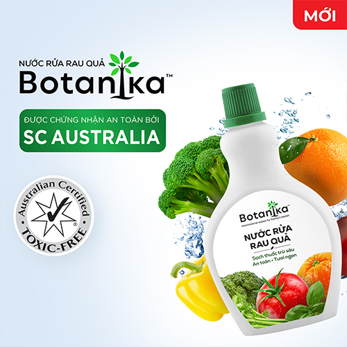 Nước rửa rau quả Botanika 500ml