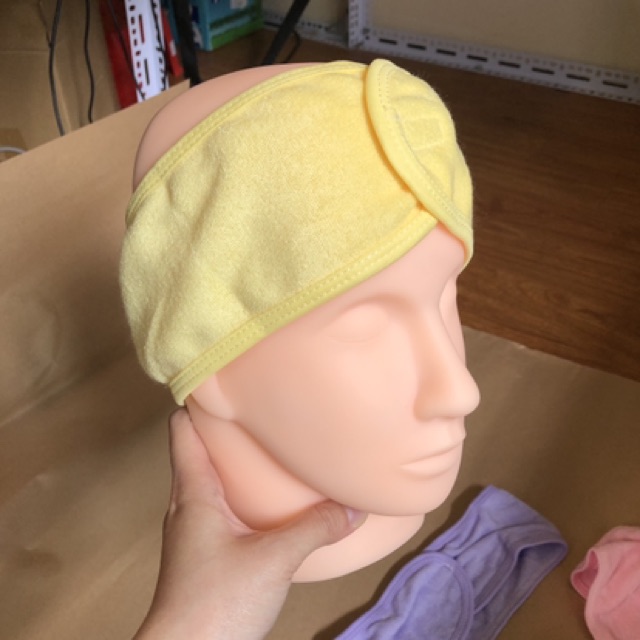 Khăn cuốn tóc đa năng (băng đô) dùng trong nối mi spa phun xăm