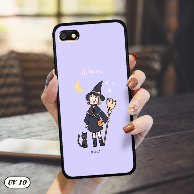 Ốp Oppo A77 lưng nhám -ngộ nghĩnh