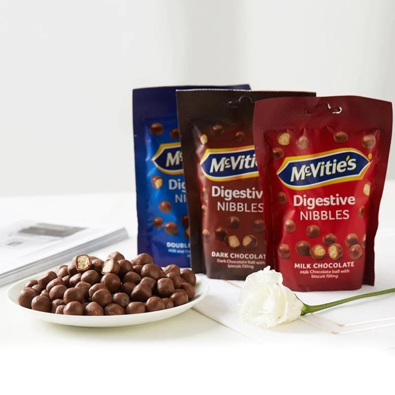 Bánh Bi Mcvitie's Nibbles Socola Gói 80Gr