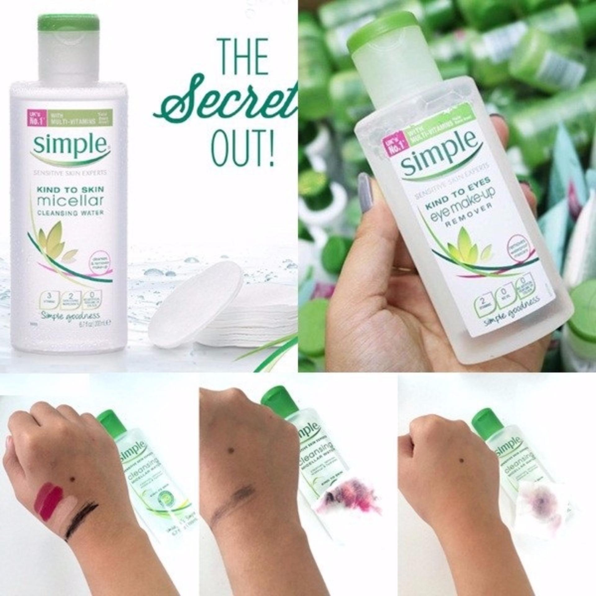 NƯỚC TẨY TRANG SIMPLE 200ML