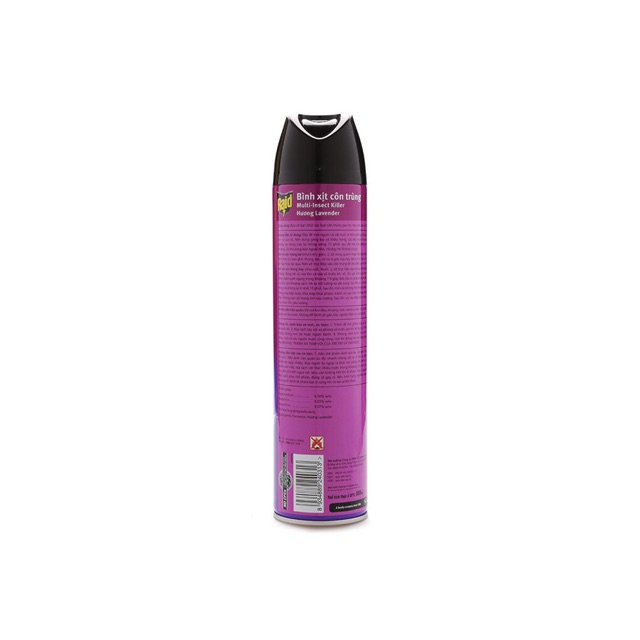 Bình xịt côn trùng Raid chai 600ml(Xịt chuyên muỗi)
