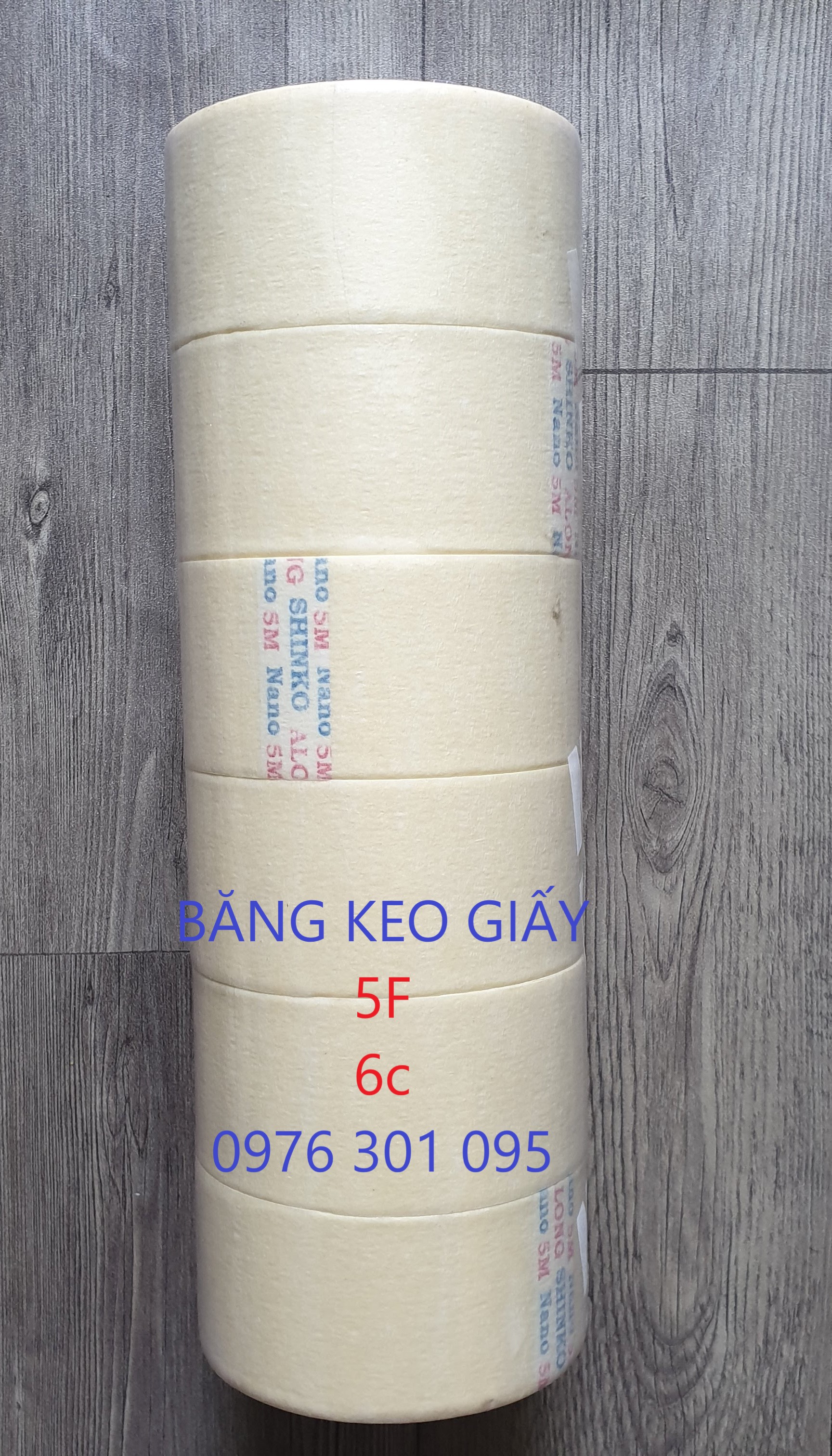 Băng Keo Giấy 1F2 - 1F6 - 2F - 2F4 - 5F