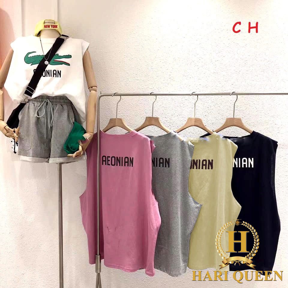 Áo tanktop cá sấu aeonian coh0520