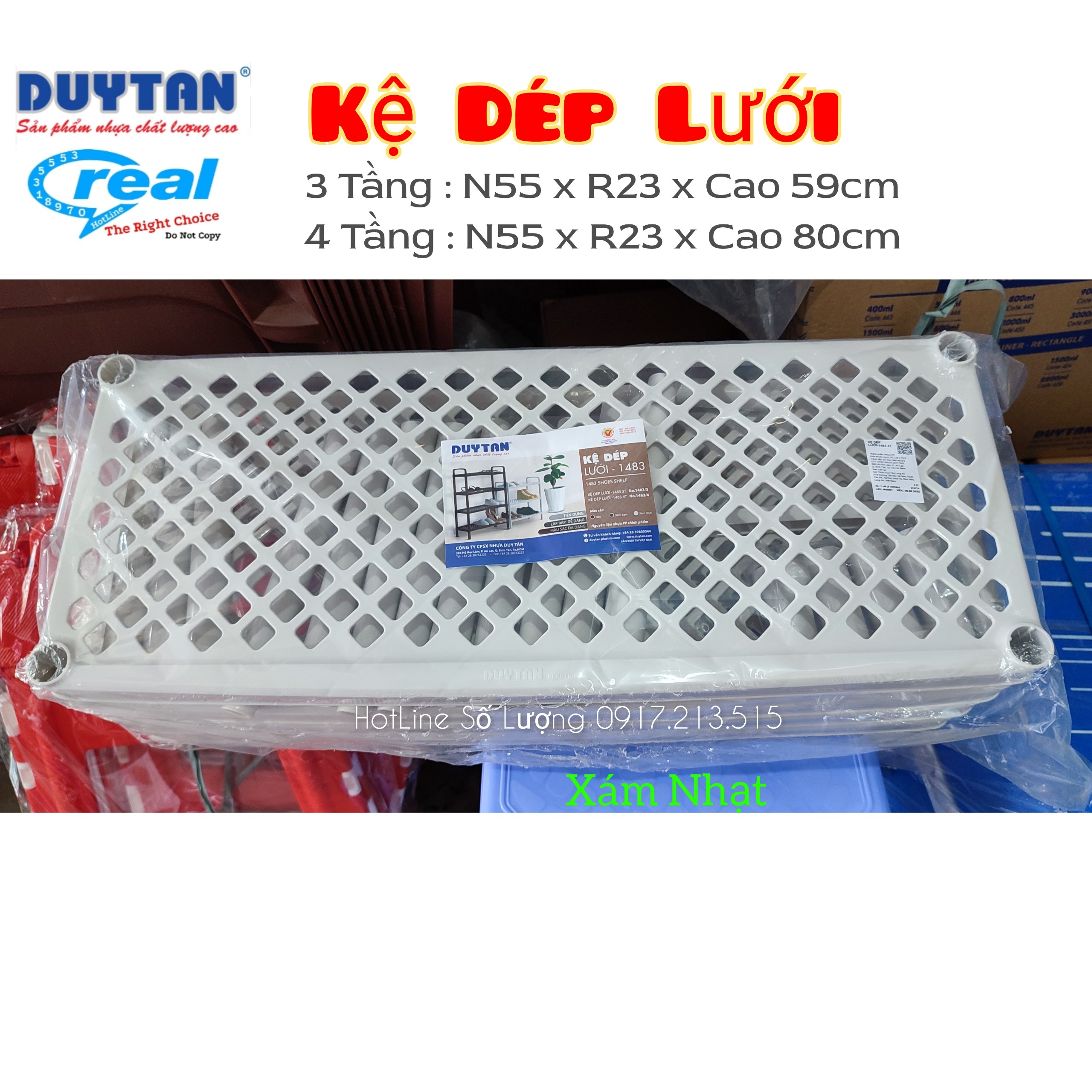 KỆ DÉP LƯỚI NHỰA DUY TÂN LOẠI LỚN (New 2022)