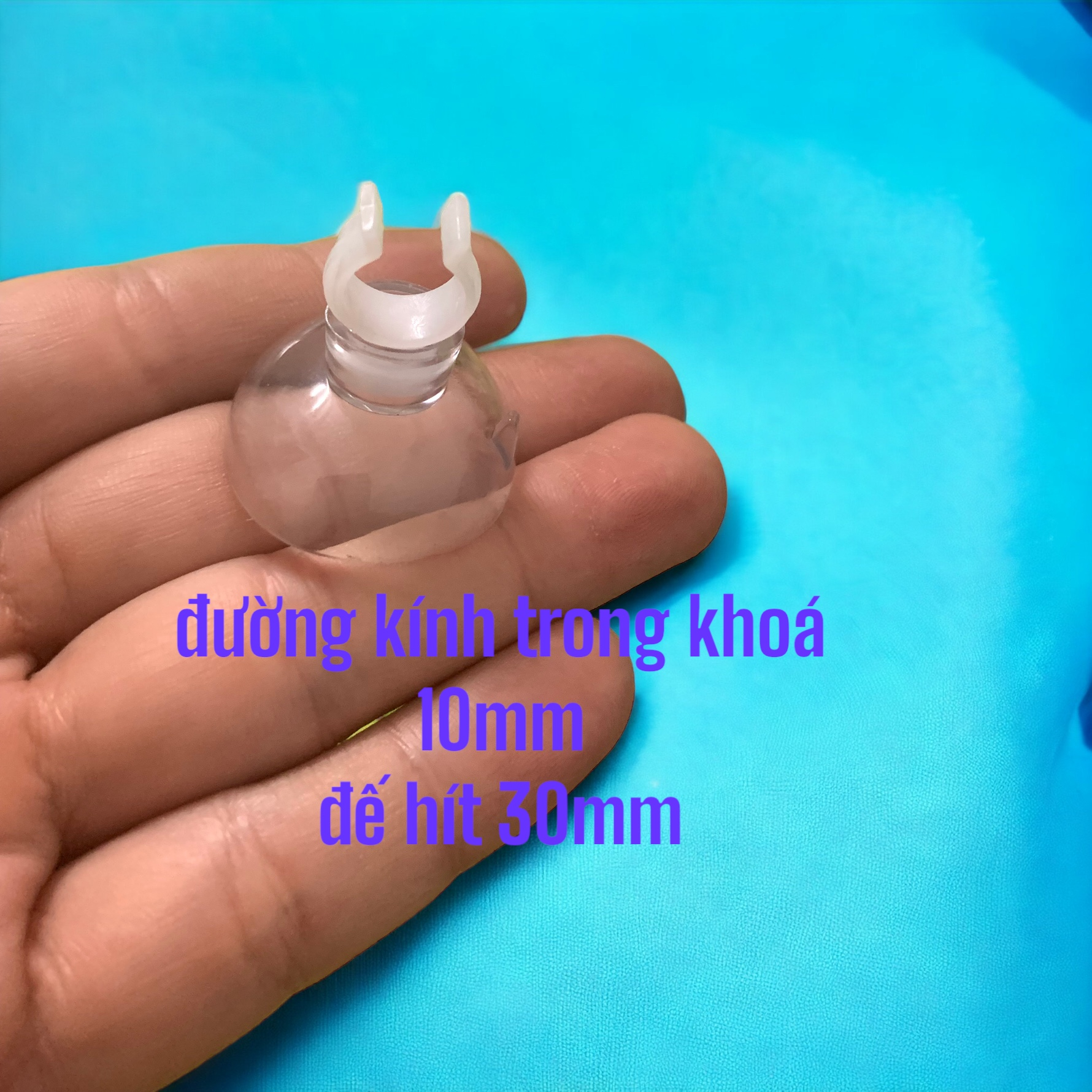 Hít kẹp ống, núm hít kính giữ ống