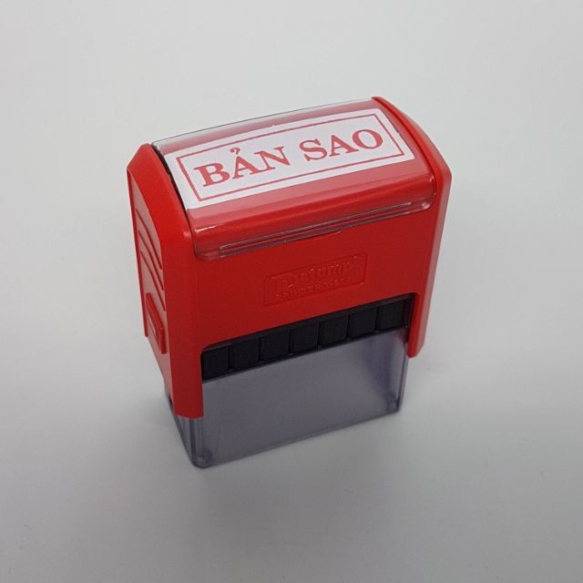 [HCM]Con dấu liền mực Bản Sao