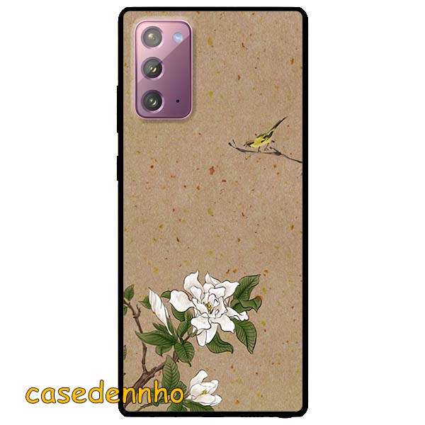 Ốp Lưng Dành Cho Samsung Galaxy Note 20 - Chim Đậu Cành Cây