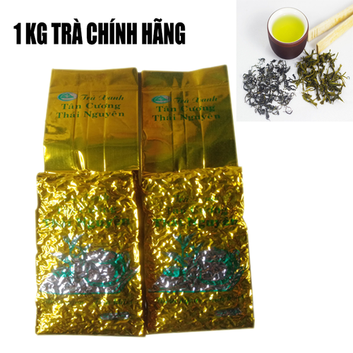 [HCM][SẬP GIÁ] Trà Tân Cương Thái Nguyên Nõn Tôm 1 kg Chính Hãng