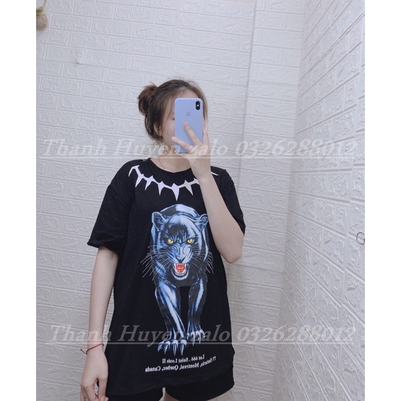 Áo thun hổ 3d siêu đẹp fom 60kg