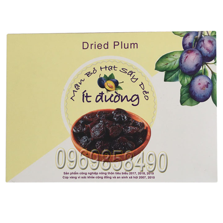 ĐẶC SẢN MẬN HẬU MỘC CHÂU TÁCH HẠT SẤY DẺO (hộp 250g)