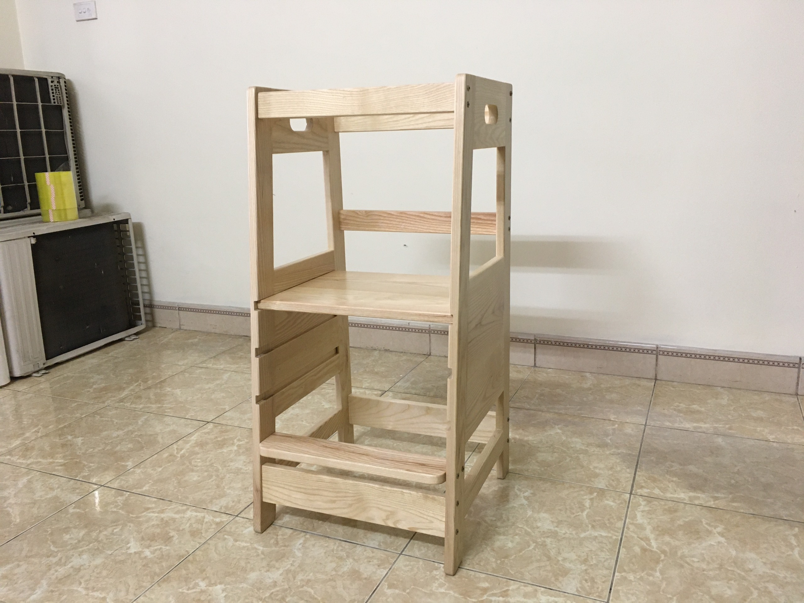 Thang đứng bếp cao cấp cho bé - Kitchen ladder - BEBEWOOD
