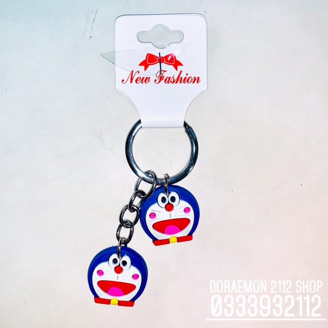 Móc khoá mặt doraemon