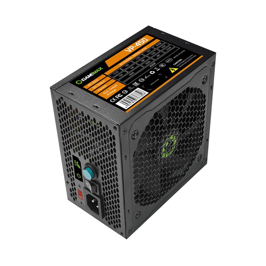Nguồn GAMEMAX VP450 - 450W (Màu Đen)