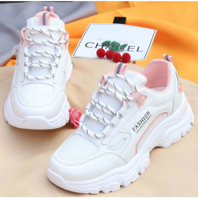 Giày nữ Sneaker thể thao GT66 GOLDSNEAKER