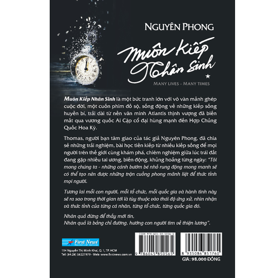 Sách - Muôn Kiếp Nhân Sinh 1 ( Khổ Nhỏ ) (FN)