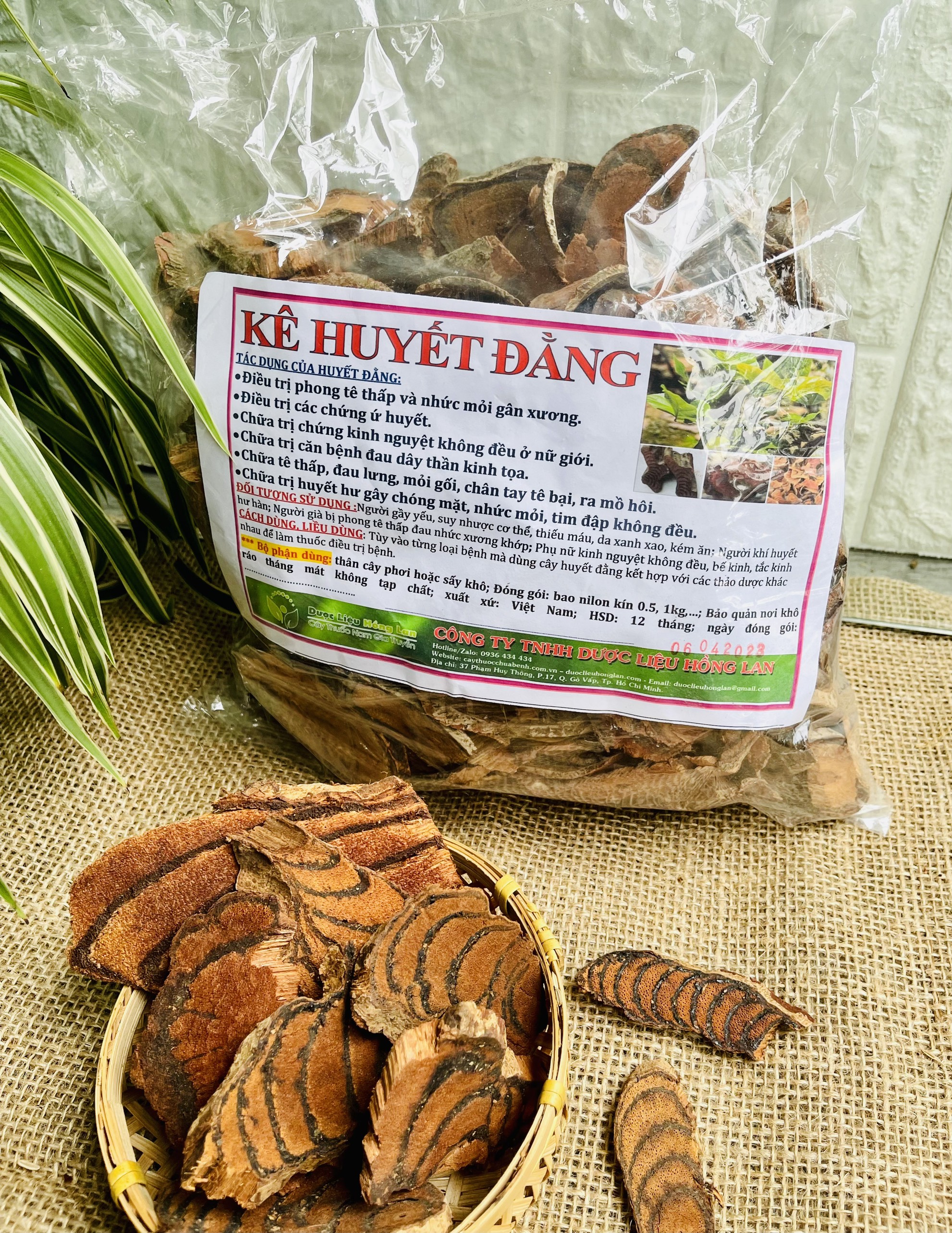 Combo 3kg kê huyết đằng khô - công ty tnhh dược liệu hồng lan