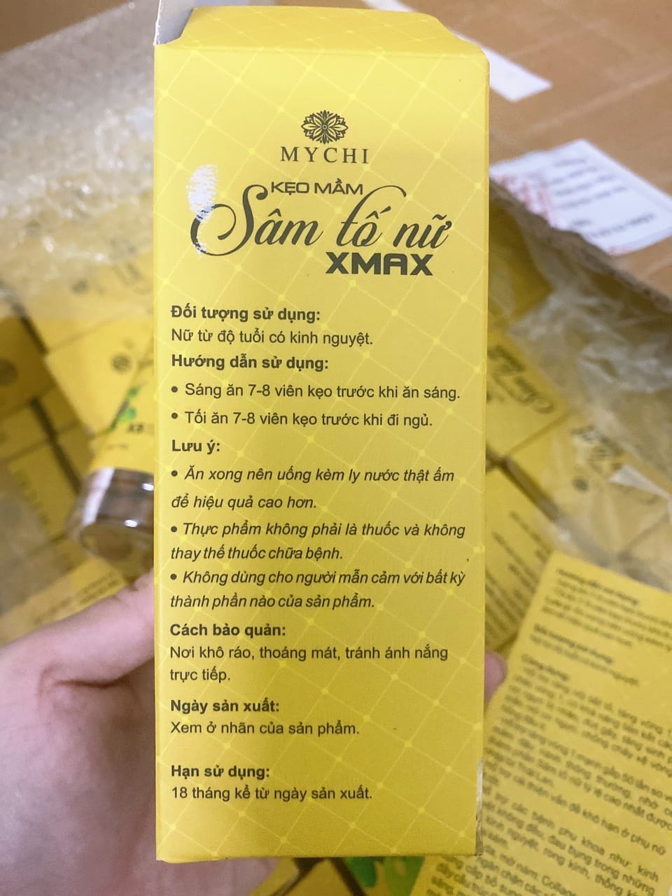 Combo 3 hộp KẸO MẦM 𝗞𝗘̣𝗢 𝗠𝗔̂̀𝗠 𝗦𝗔̂𝗠 𝗧𝗢̂́ 𝗡𝗨̛̃ xmax michy