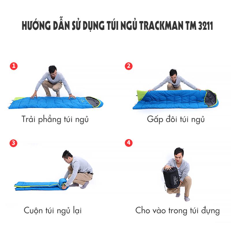 Túi ngủ trùm đầu TrackMan TM 3211