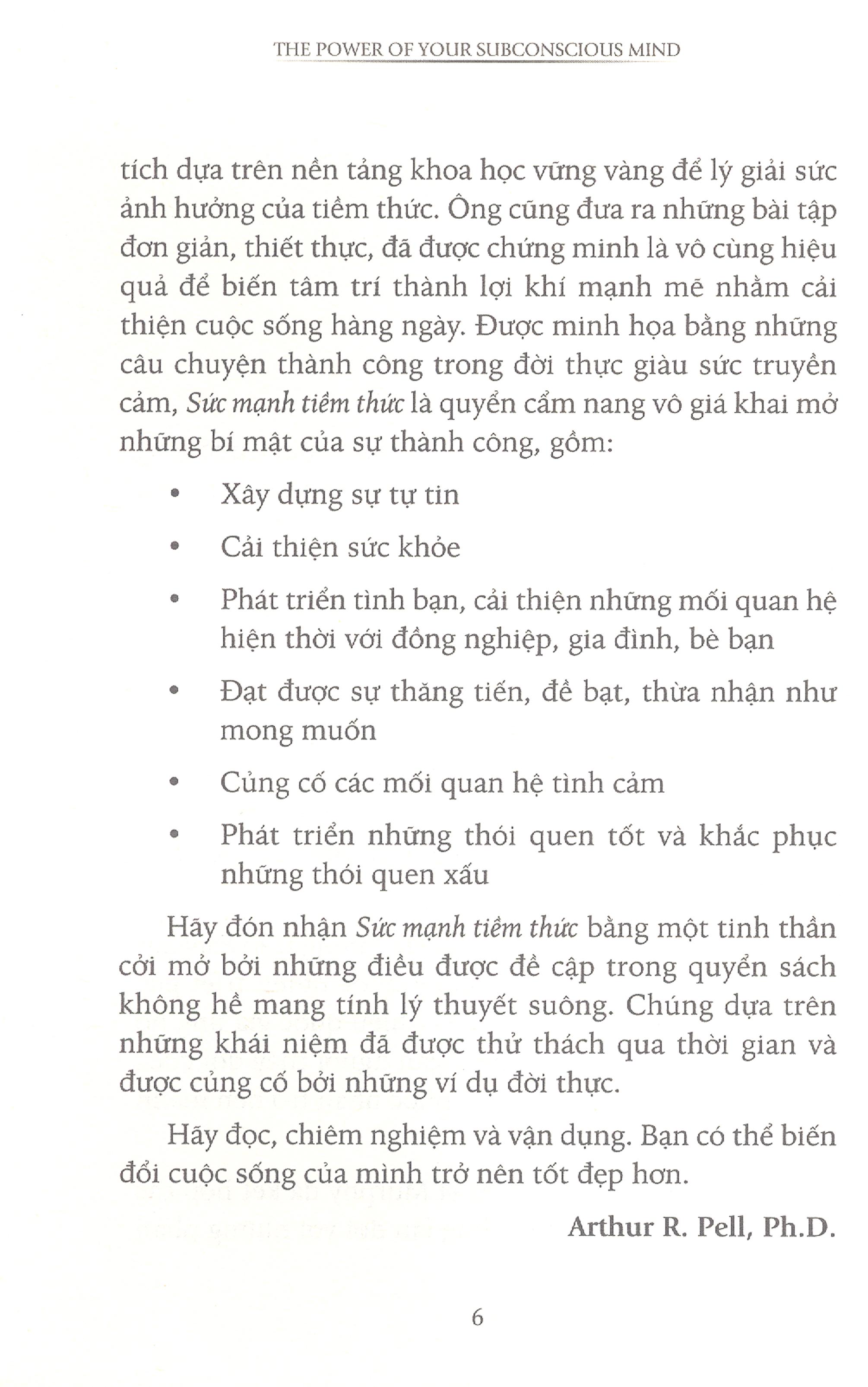 Sức Mạnh Tiềm Thức