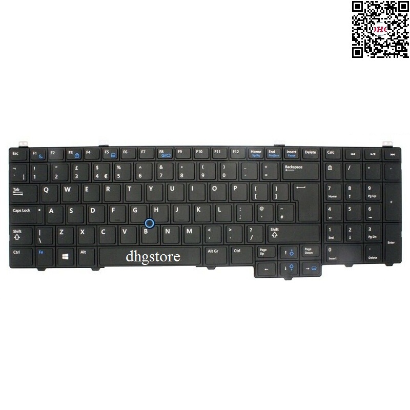 Laptop keyboard for Dell Latitude 15-5000 E5540