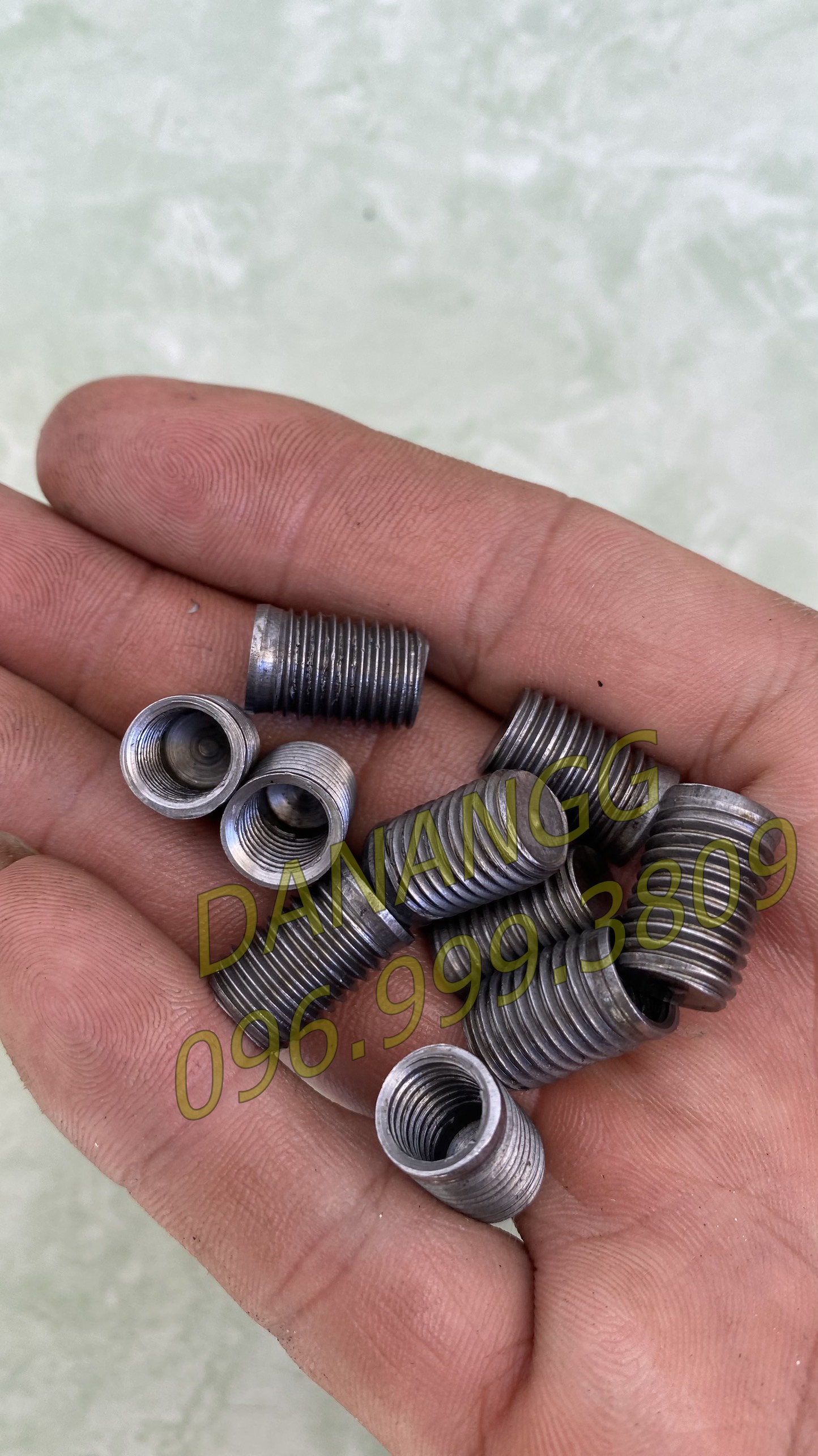 10 ren cấy chân ốc bịt đầu 6 - 8 thép
