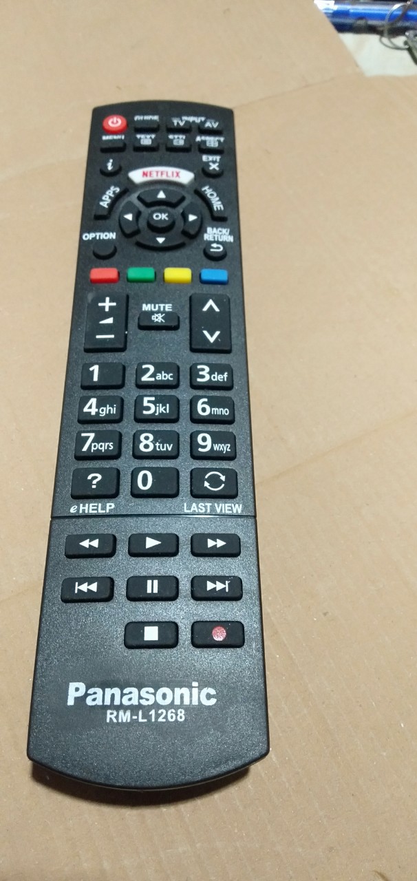 điều khiển tivi panasonic 1268