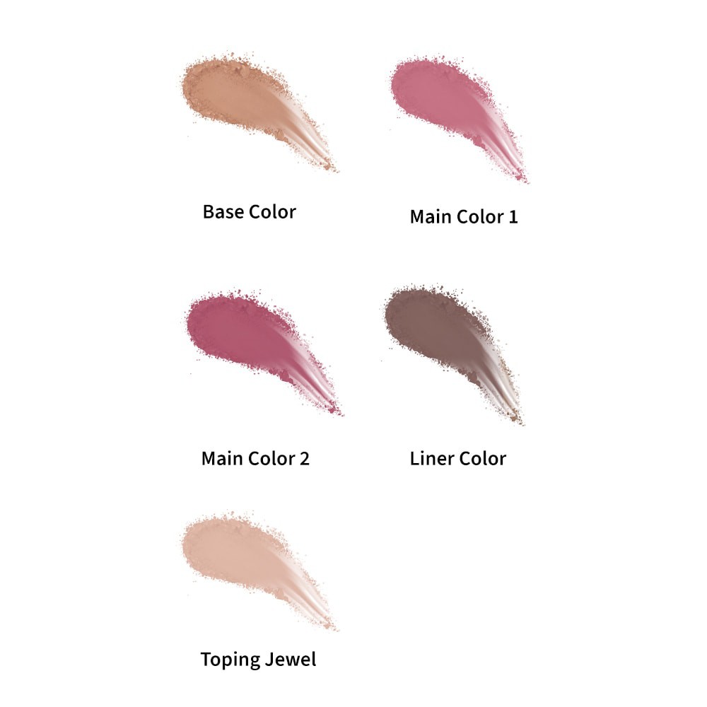 Phấn Mắt 4 Ô Canmake Perfect Stylist Eyes 3.2g .#14 Antique Ruby