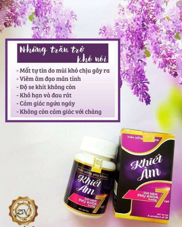 Viên Uống Phụ Khoa Khiết Âm ZN