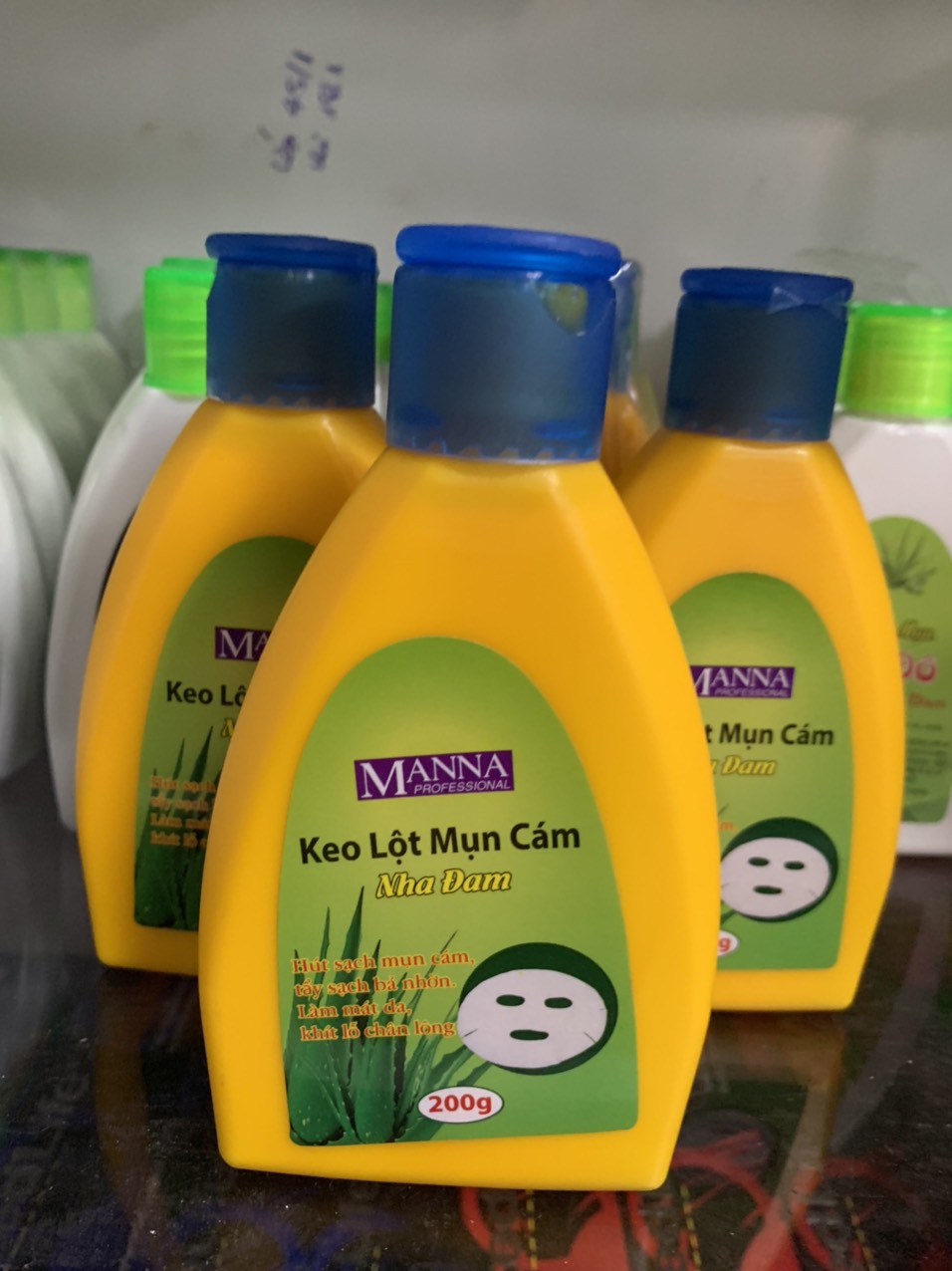 Gel hút mụn cám nha đam manna 200g