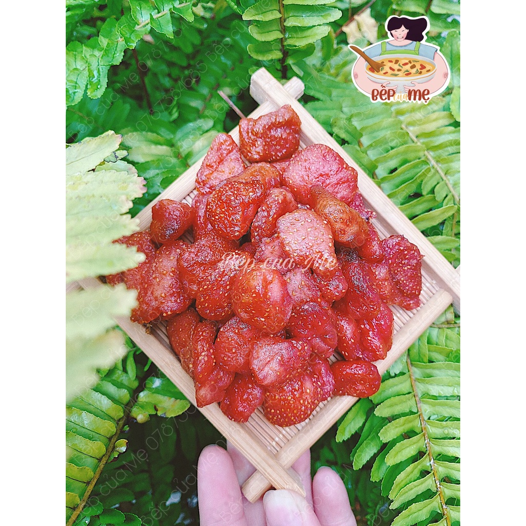 500Gram Dâu Tây Sấy Dẻo Đà Lạt Loại Ngon