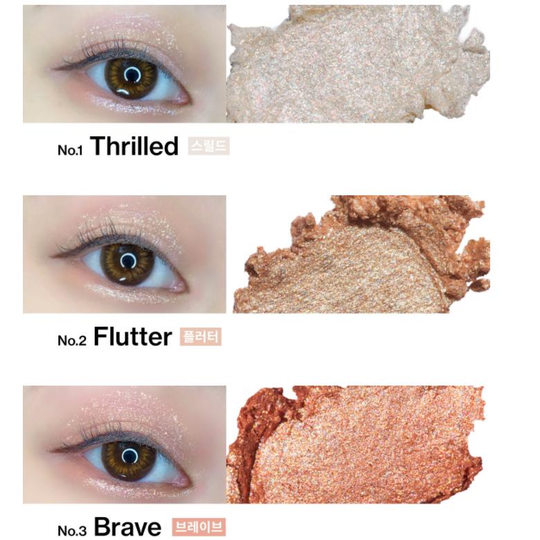 Unleashia Bút nhũ mắt Easy Glitter Stick 2g
