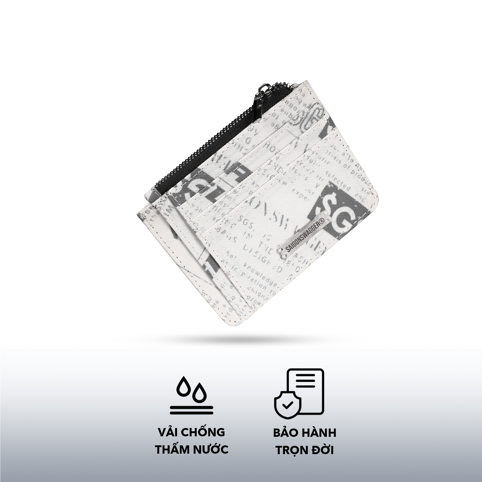 Ví Đựng Thẻ Card Holder SAIGON SWAGGER® Journal Zip Card Case