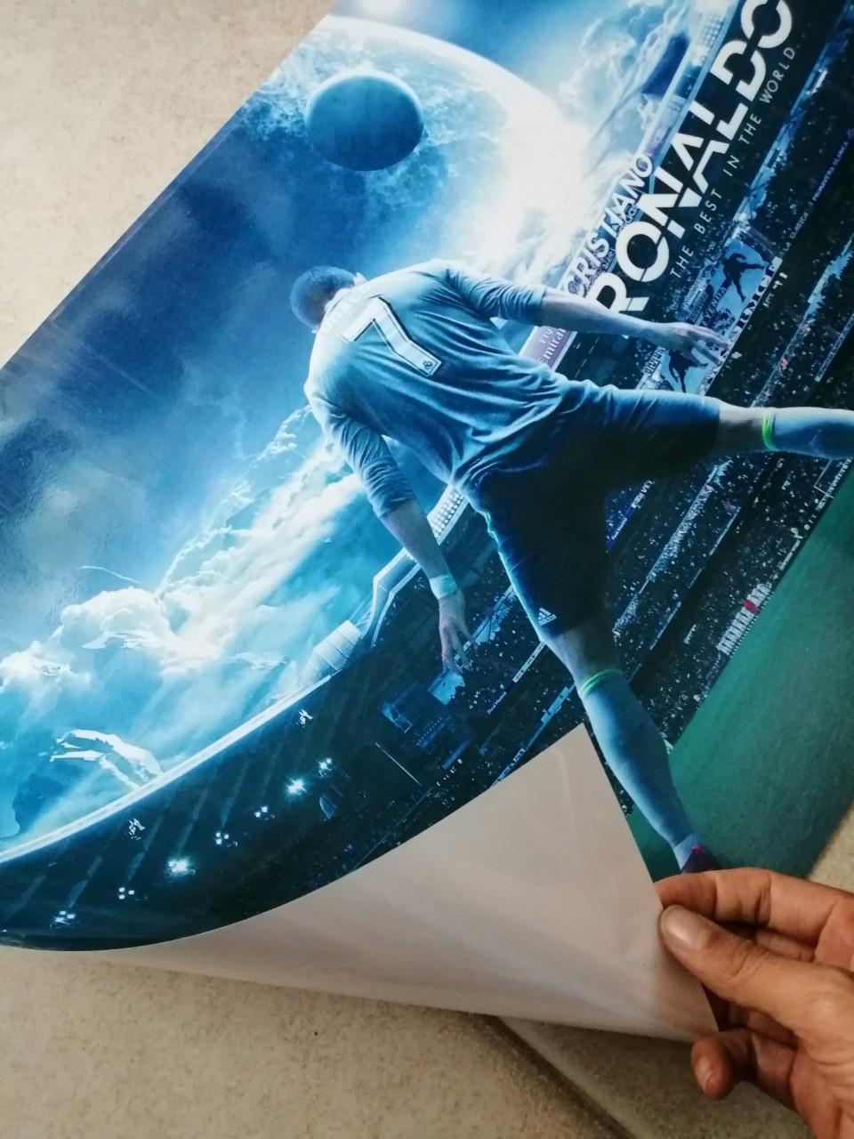 Decal dán tường Cr7 Ronaldo