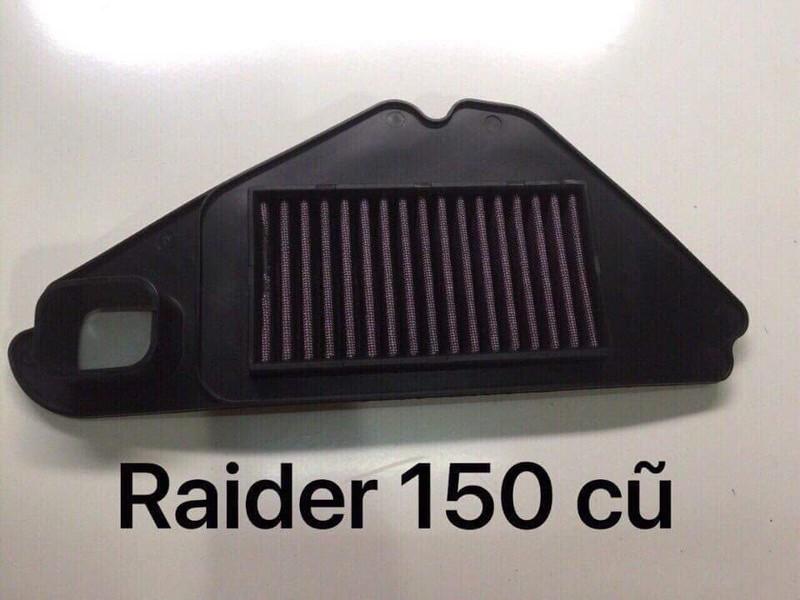 Lọc gió độ Raider 150 xăng cơ