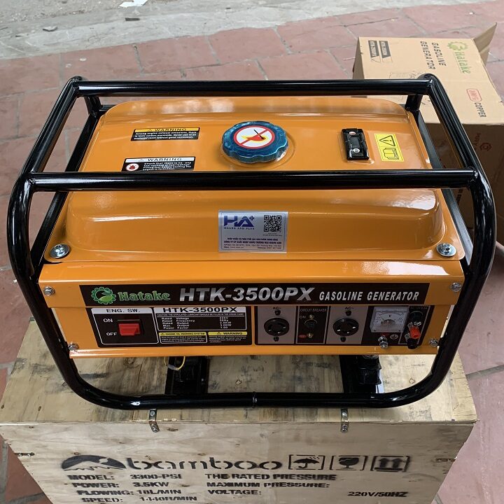 Máy Phát Điện 3kw Chạy Xăng Hatake HTK-3500PX