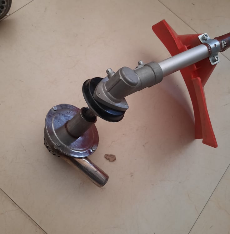 Đầu bơm nước inox cho máy cắt cỏ và máy khoan tay