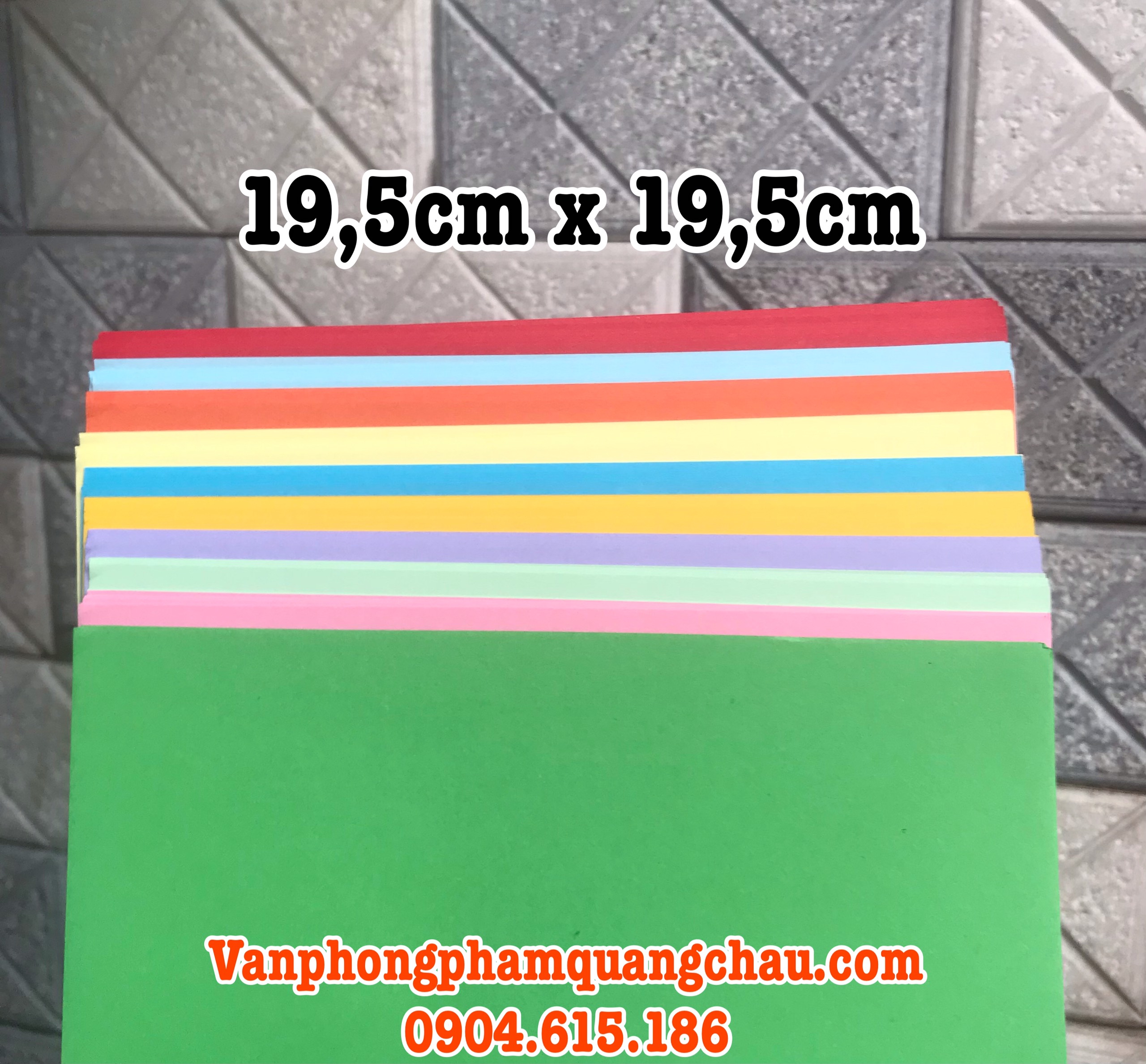 Giấy Origami nhiều màu - Tập 100 tờ - Đọc kỹ mô tả sản phẩm dưới bài viết