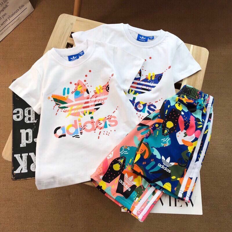 set adidas thế thao cho bé trai bé gái