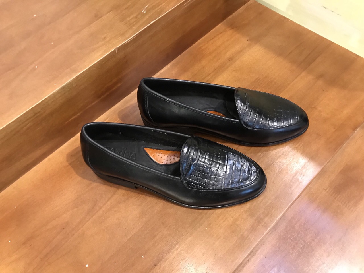 Giày Da Patina Hàn Quốc