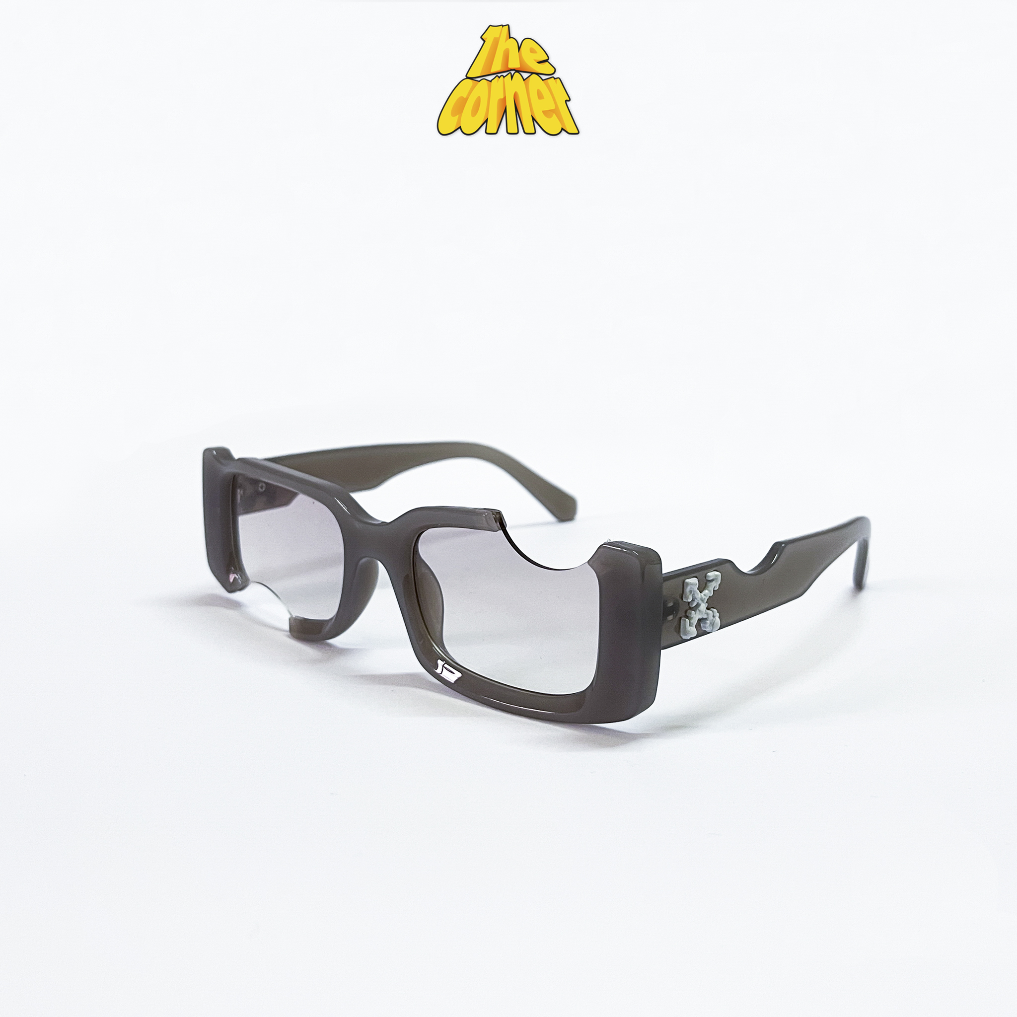 Kính mắt Thời Trang Off-White Holes rectangular-frame [Ảnh thật]
