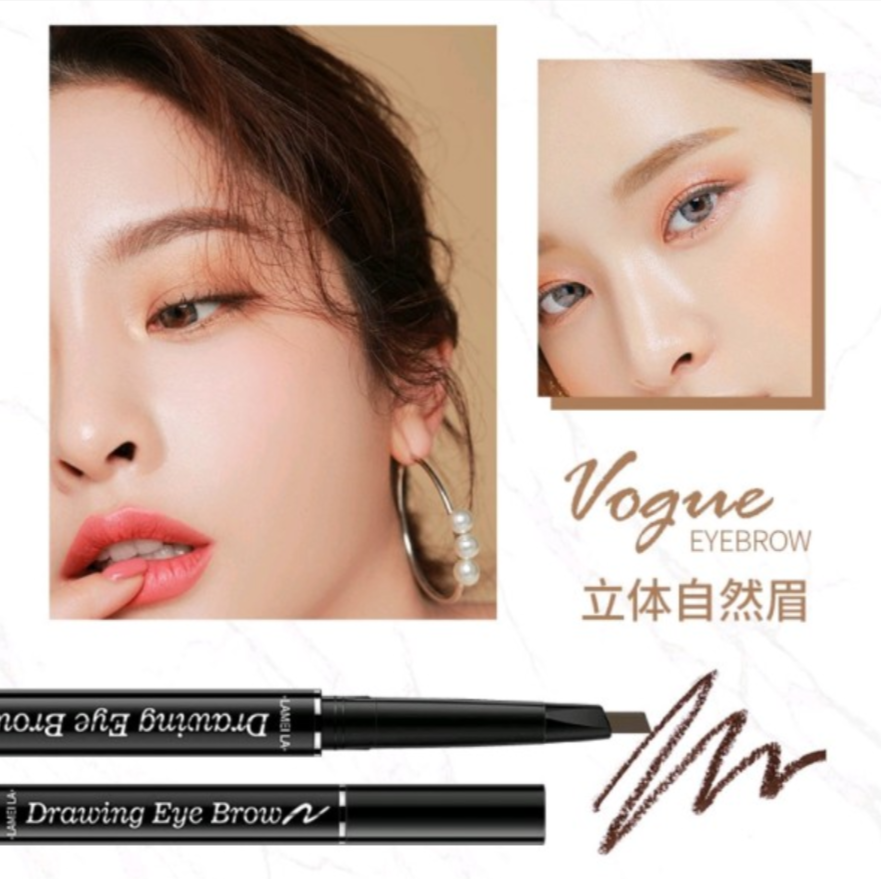 Chì Kẻ Mày Lameila 2 Đầu Double Effect